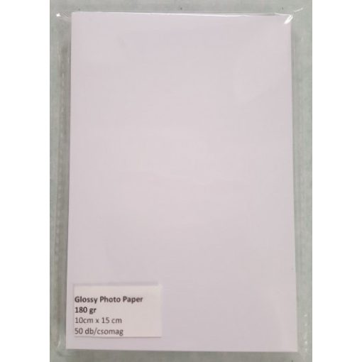 Glossy Photo paper 10x15 180g/50db