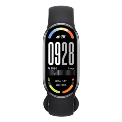 XIAOMI Smart Band 10 okoskarkötő, éjfekete (BHR07PYGL)
