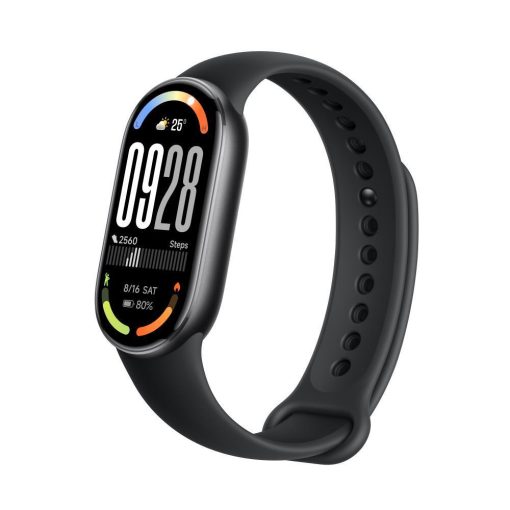 XIAOMI Smart Band 10 okoskarkötő, éjfekete (BHR07PYGL)