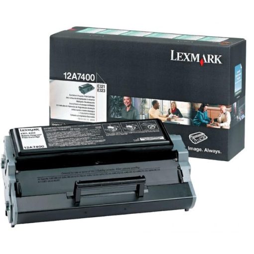 Lexmark E321/323 Eredeti Fekete Toner