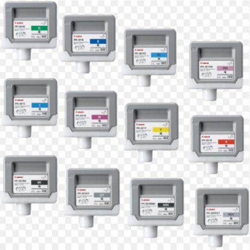 Canon PFI301 Eredeti Photo Cián Plotter Tintapatron