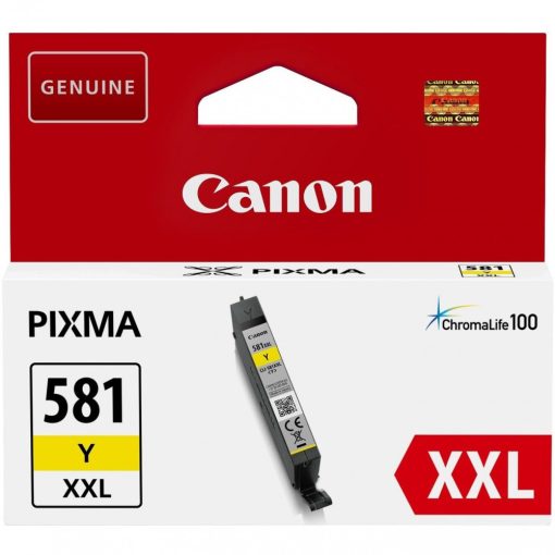 Canon CLI581XXL Genuin Yellow Ink Cartridge