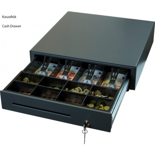 Online pénztárgép kasszafiók fekete