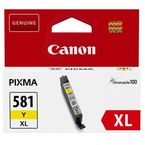 Canon CLI581XL Genuin Yellow Ink Cartridge