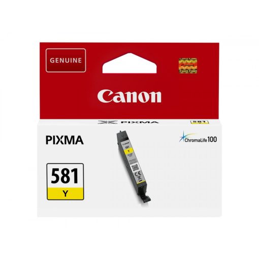 Canon CLI581 Eredeti Yellow Tintapatron