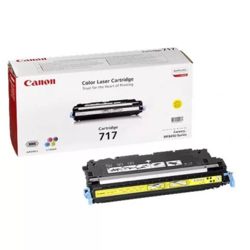 Canon CRG717 Eredeti Yellow Toner