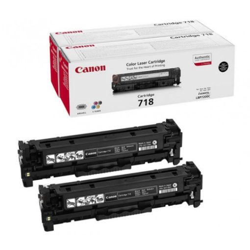 Canon CRG718 Dupla Genuin Black Toner