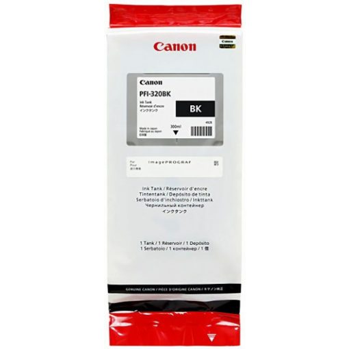 Canon PFI320 Black Cartridge