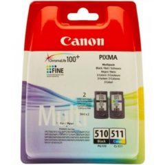 Canon PG510 + CL511 Genuin Multipack Ink Cartridge