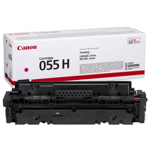 Canon CRG055H Eredeti Magenta Toner