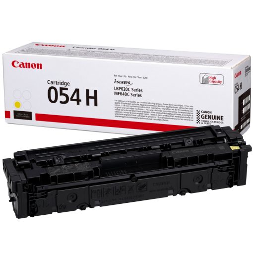 Canon CRG054H Eredeti Yellow Toner