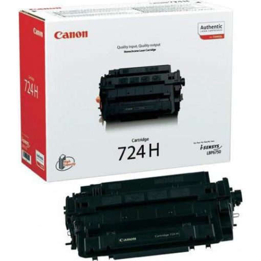 Canon CRG724H Eredeti Fekete Toner