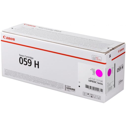 Canon CRG059H Eredeti Magenta Toner