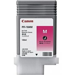 Canon PFI104 Genuin Magenta Plotter Ink Cartridge