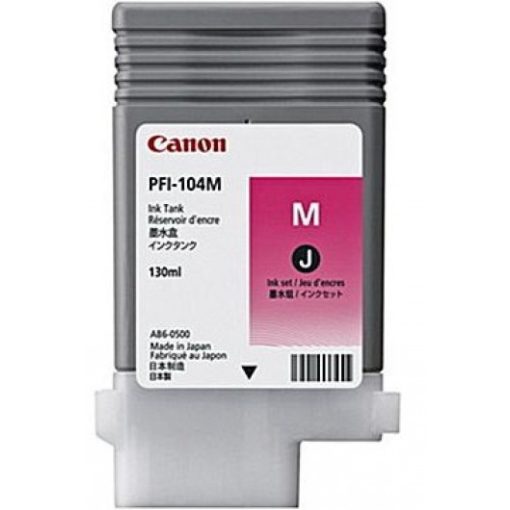 Canon PFI104 Eredeti Magenta Plotter Tintapatron