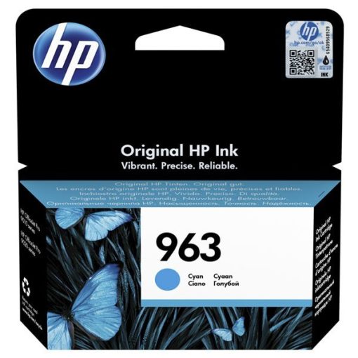HP 3JA23AE No.963 Genuin Cyan Ink Cartridge