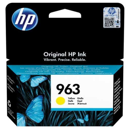 HP 3JA25AE No.963 Genuin Yellow Ink Cartridge