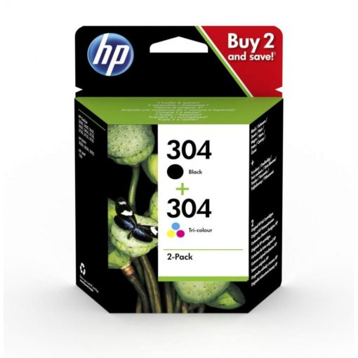 HP 3JB05AE No.304 Genuin Multipack Ink Cartridge