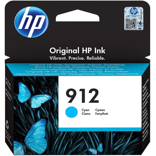 HP 3YL77AE No.912 Genuin Cyan Ink Cartridge