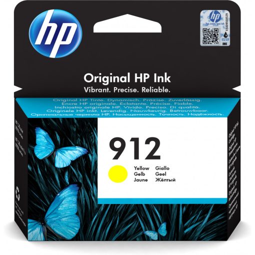 HP 3YL79AE No.912 Genuin Yellow Ink Cartridge