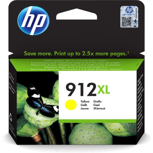 HP 3YL83AE No.912XL Genuin Yellow Ink Cartridge