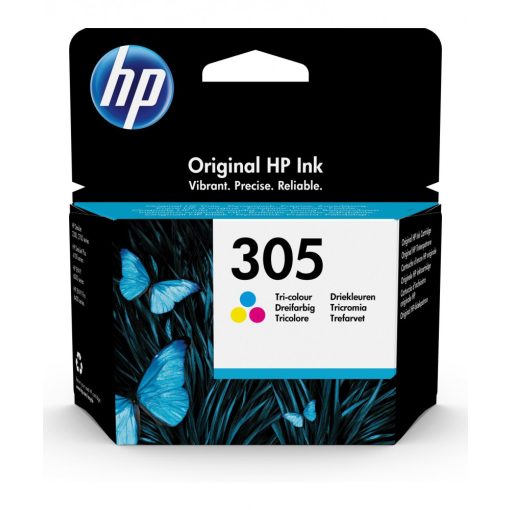 HP 3YM60AE Patron Tri-Color No.305 (Genuin)