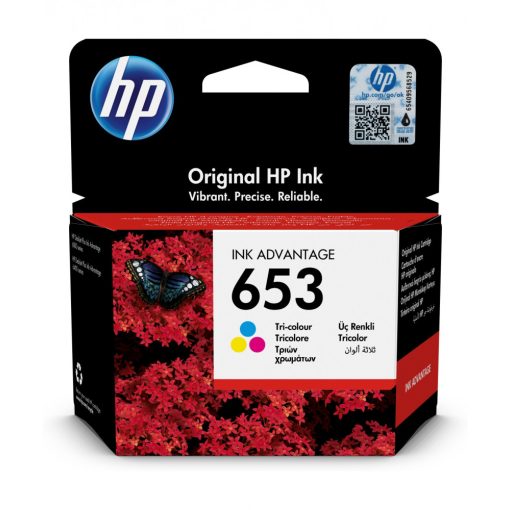 HP 3YM74AE Patron Tri-Color No.653 (Eredeti)