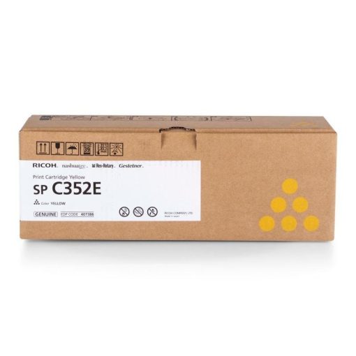 Ricoh SPC352 Genuin Yellow Toner