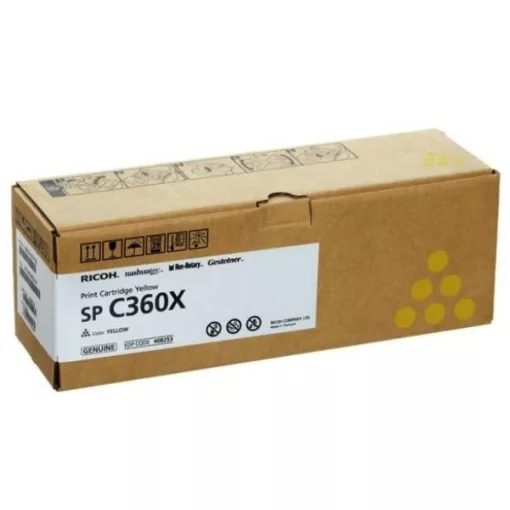 Ricoh SPC360X Genuin Yellow Toner