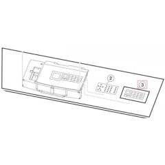 LEX 40X7741 Control panel buttons MS710