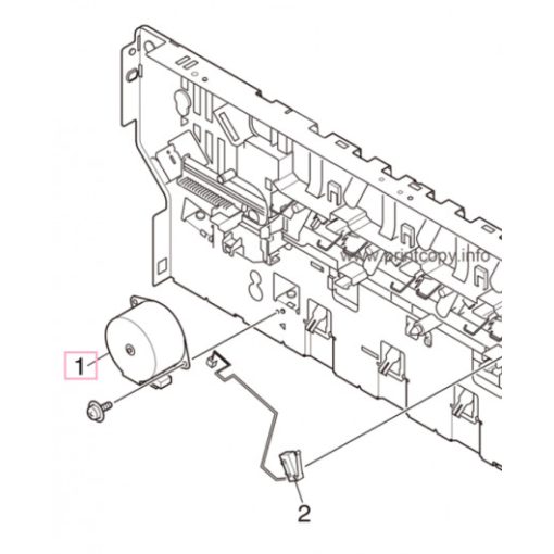 OKI 43276401 Motor pulse belt C710