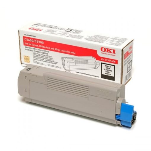 Oki C5600 Eredeti Fekete Toner