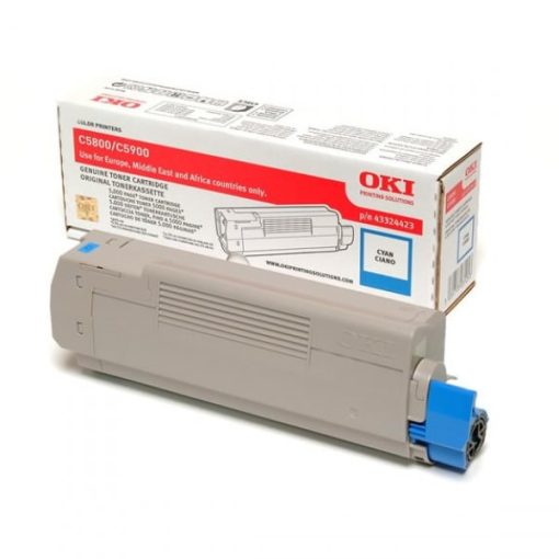 Oki C5800,5900 5K Genuin Cyan Toner