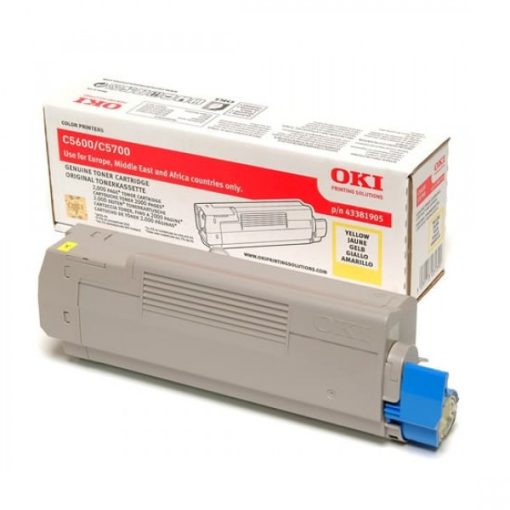 Oki C5600 Genuin Yellow Toner