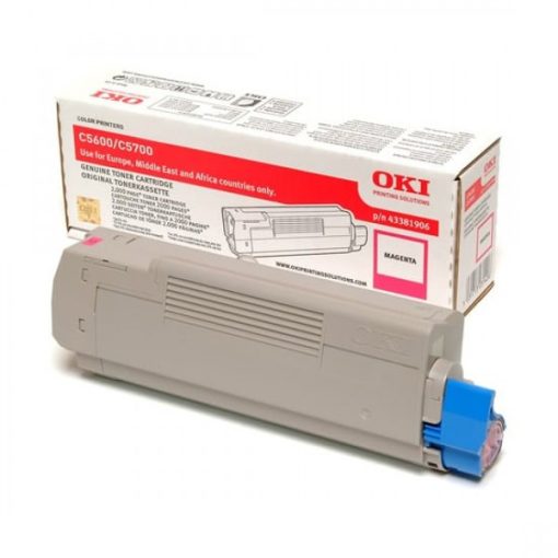 Oki C5600 Eredeti Magenta Toner