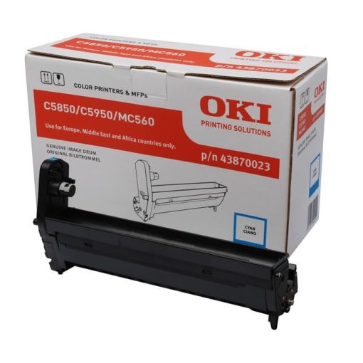 Oki C5850,5950 Genuin Cyan Drum