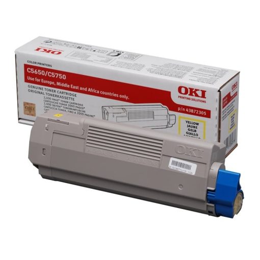 Oki C5650,5750 2K Genuin Yellow Toner