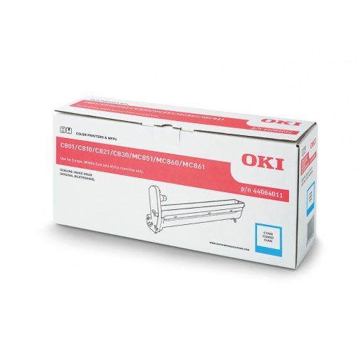 OKI C810, 821, MC860 Eredeti Cyan Dobegység