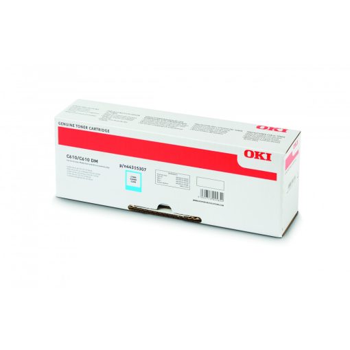 OKI C610 6K Genuin Cyan Toner