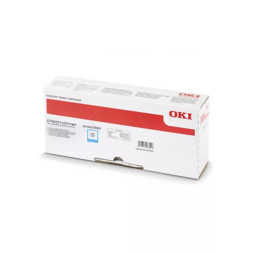 OKI C711,710 Eredeti Cyan Toner