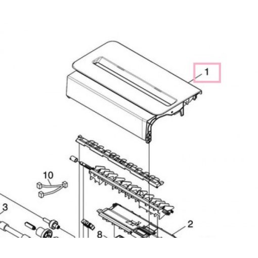 OKI 44530102 Cover-Assy-Top-ADF, MB4x1