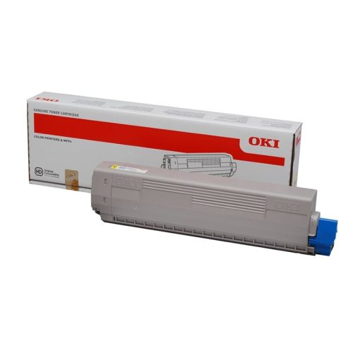 Oki C822 Eredeti Yellow Toner