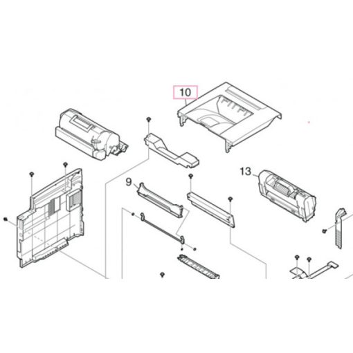 OKI 45378701 Cover assy B721/B731