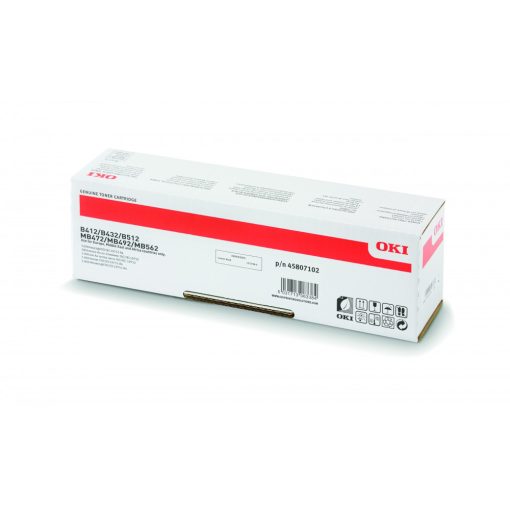 Oki B412/B432 Eredeti Fekete Toner