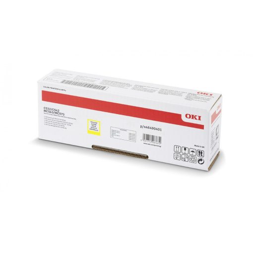 Oki C532/C542 Eredeti Yellow Toner