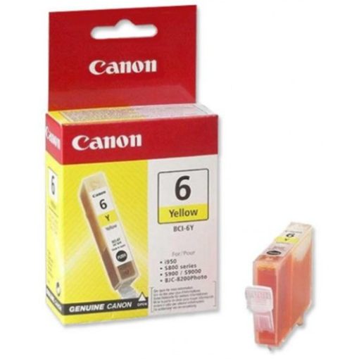 Canon BCI6 Genuin Yellow Ink Cartridge
