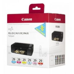 Canon PGI29 C/M/Y/PC/PM/R Genuin Multipack Ink Cartridge