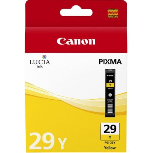 Canon PGI29 Pro1 Genuin Yellow Ink Cartridge