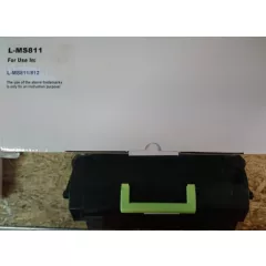 LEXMARK MS811,812 Utángyártott Ecopixel Fekete Toner