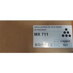 LEXMARK MX711/810 toner 45K 622X R-OEM